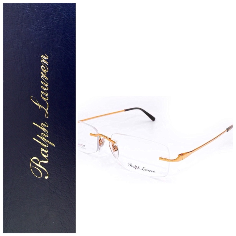 🥂NWT RALPH LAUREN PL9014T TITANIUM EYEGLASSES 🥂